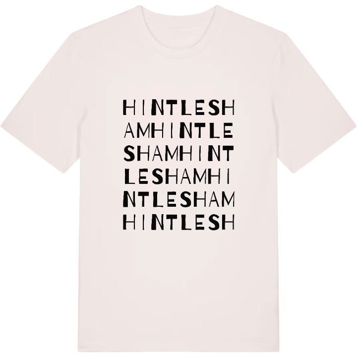 Hintlesham wordplay t-shirt – t-shirt from PinShirt