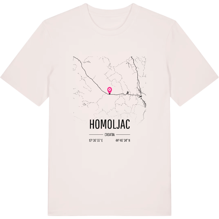 Homoljac map t-shirt – t-shirt from PinShirt