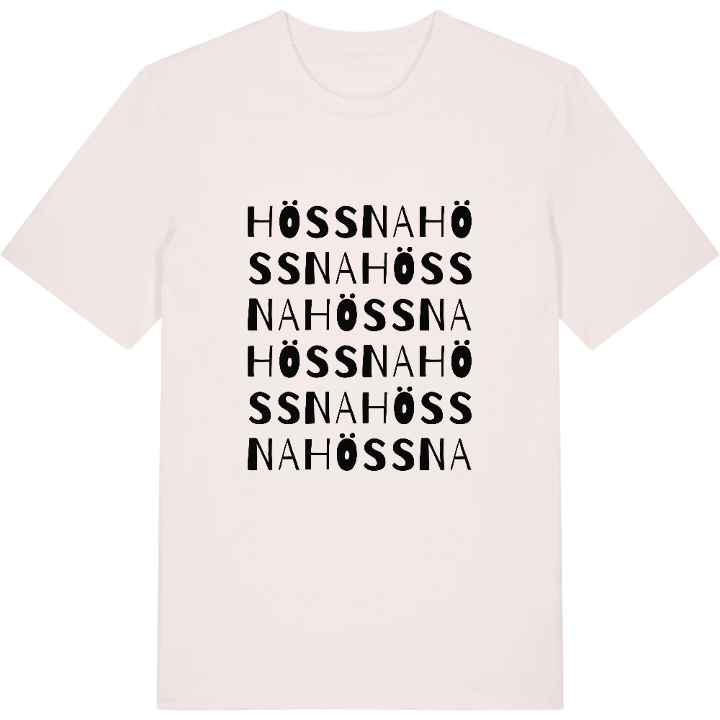 Hössna wordplay t-shirt – t-shirt from PinShirt