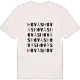 Hovås ordlek t-shirt
