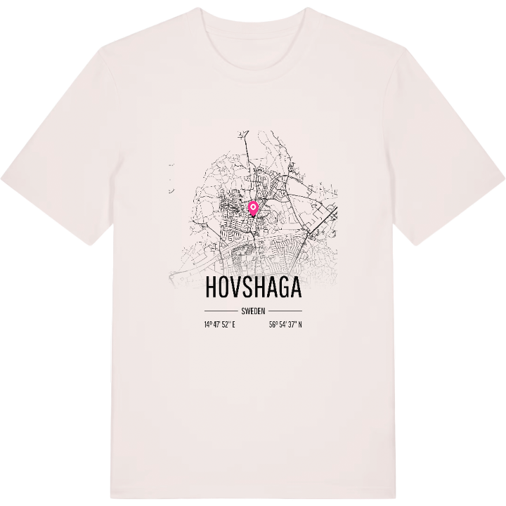 Hovshaga map t-shirt – t-shirt from PinShirt
