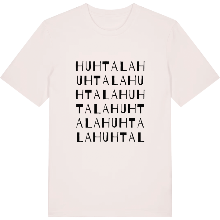 Huhtala wordplay t-shirt – t-shirt from PinShirt