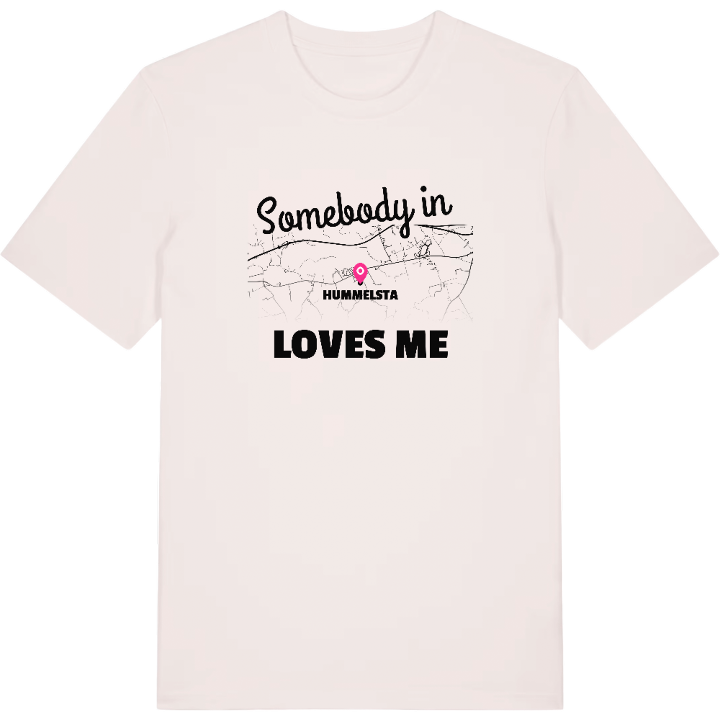 Someone in Hummelsta loves me t-shirt – t-shirt from PinShirt