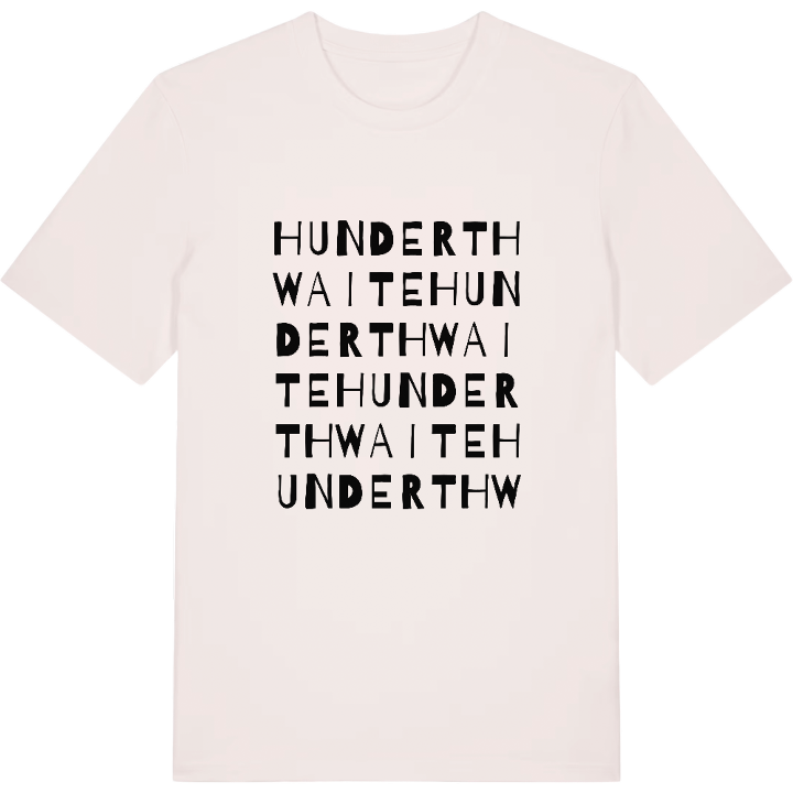 Hunderthwaite wordplay t-shirt – t-shirt from PinShirt