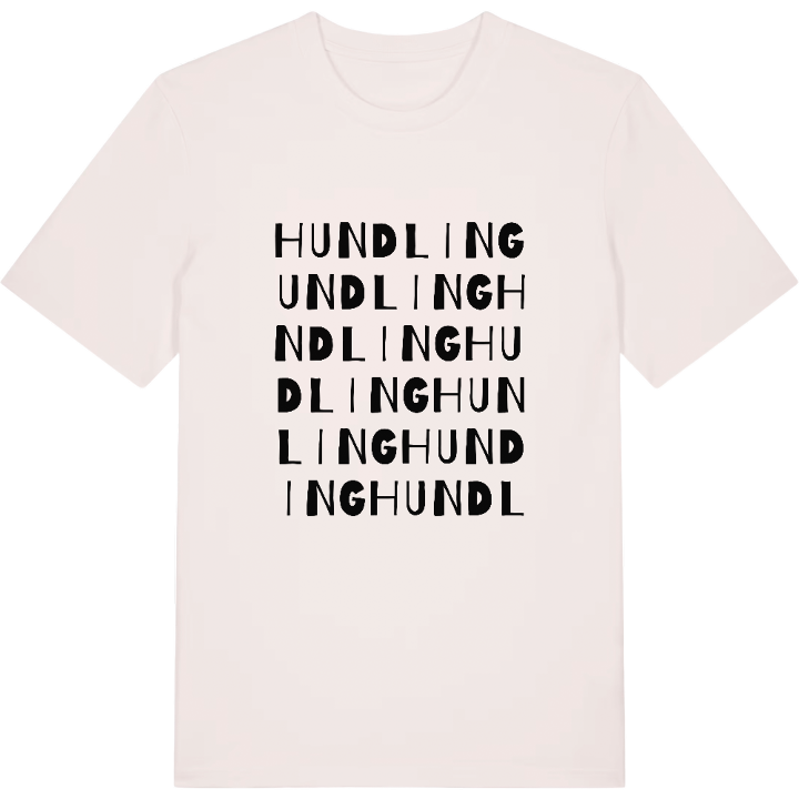 Hundling wordplay t-shirt – t-shirt from PinShirt