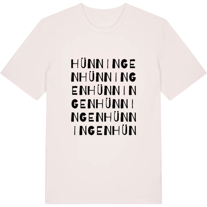 Hünningen wordplay t-shirt – t-shirt from PinShirt