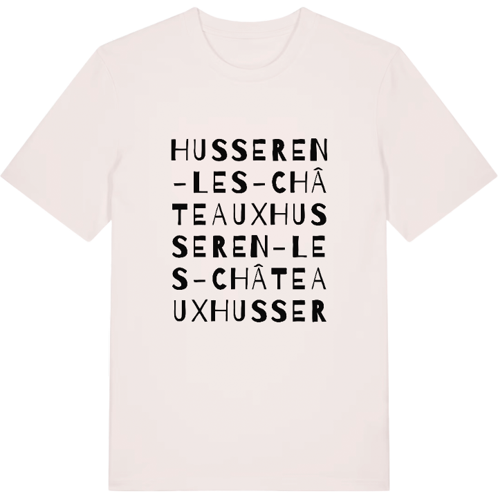 Husseren-les-Châteaux wordplay t-shirt – t-shirt from PinShirt