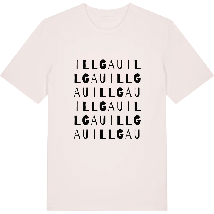 Illgau wordplay t-shirt – t-shirt from PinShirt