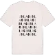 Inlag ordlek t-shirt