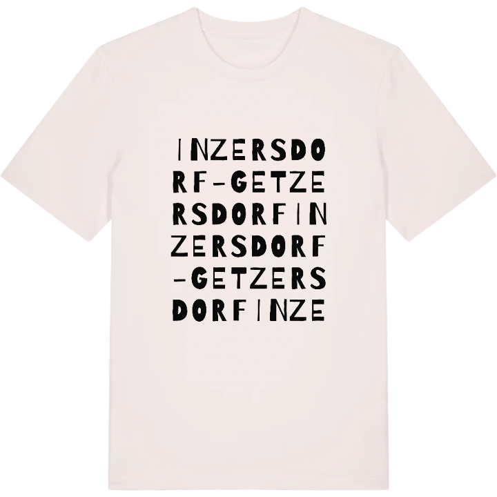 Inzersdorf-Getzersdorf wordplay t-shirt – t-shirt from PinShirt