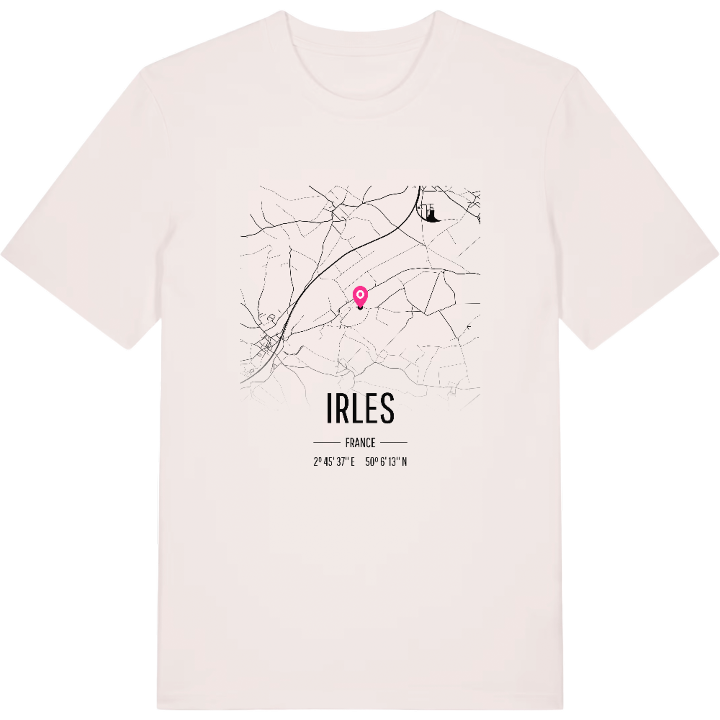 Irles map t-shirt – t-shirt from PinShirt