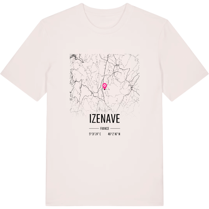 Izenave map t-shirt – t-shirt from PinShirt