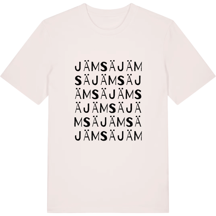 Jämsä wordplay t-shirt – t-shirt from PinShirt