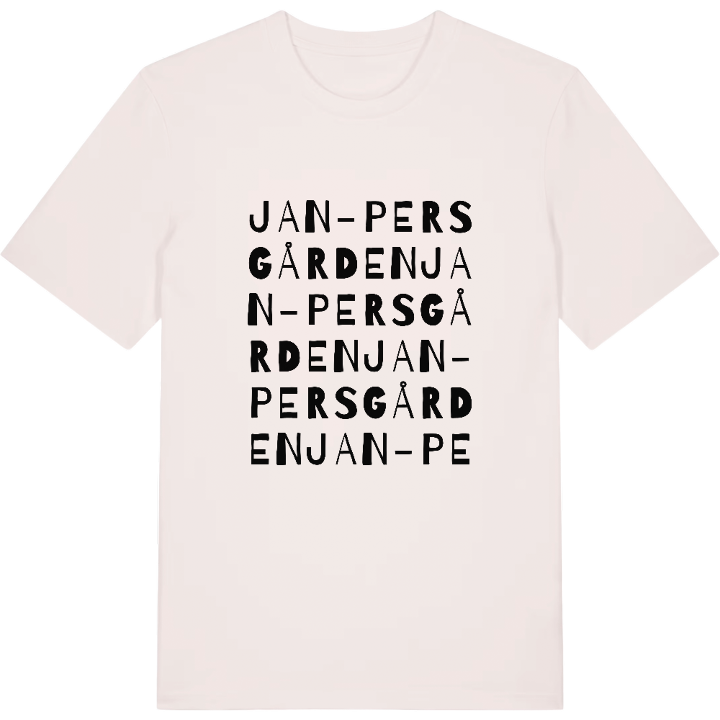 Jan-Persgården wordplay t-shirt – t-shirt from PinShirt