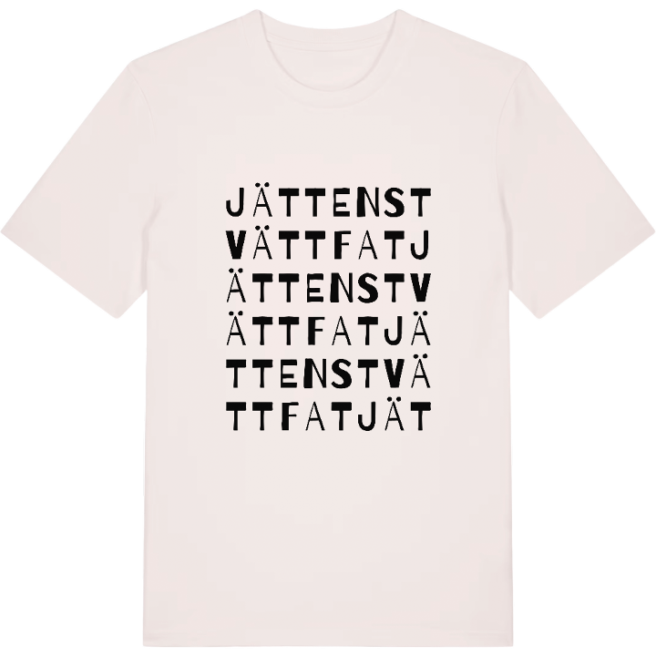 Jättens tvättfat wordplay t-shirt – t-shirt from PinShirt