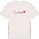 Java hjärta t-shirt