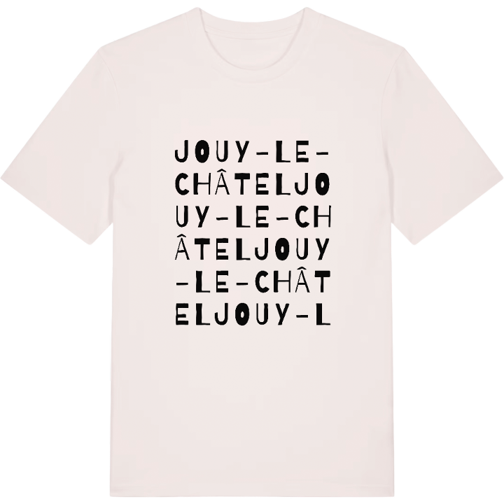 Jouy-le-Châtel wordplay t-shirt – t-shirt from PinShirt