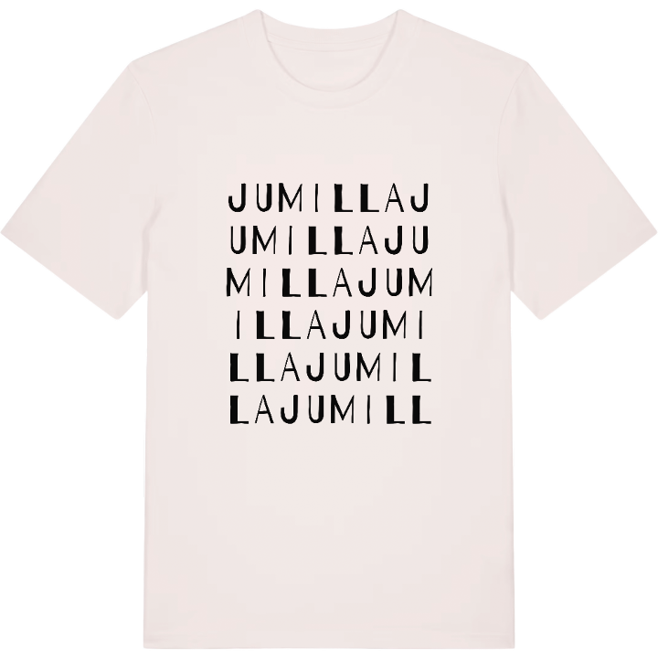 Jumilla wordplay t-shirt – t-shirt from PinShirt