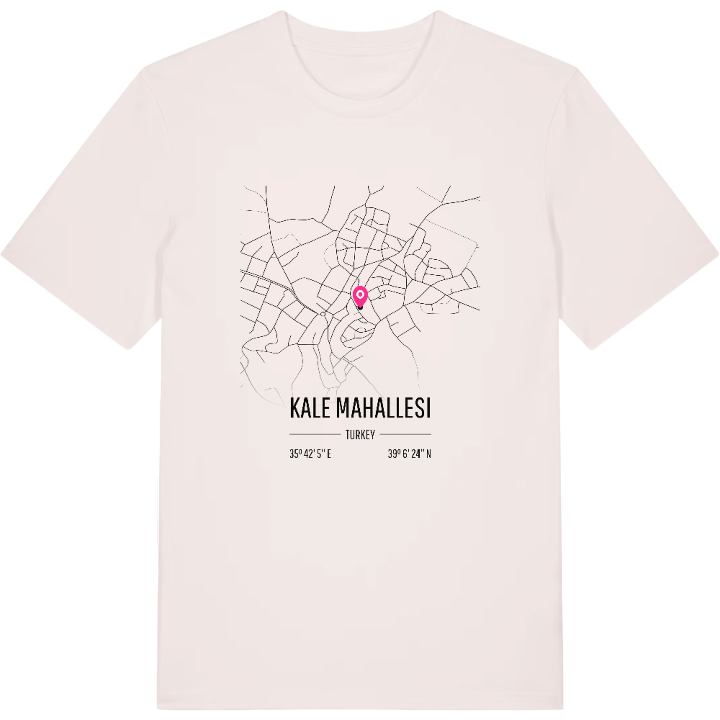 Kale Mahallesi map t-shirt – t-shirt from PinShirt