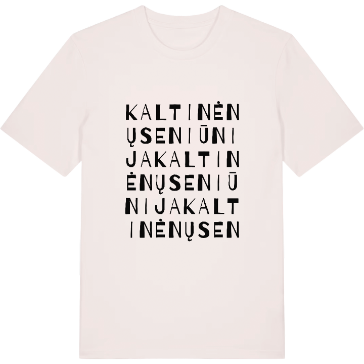 Kaltinėnų seniūnija wordplay t-shirt – t-shirt from PinShirt