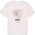 Kanada karta t-shirt