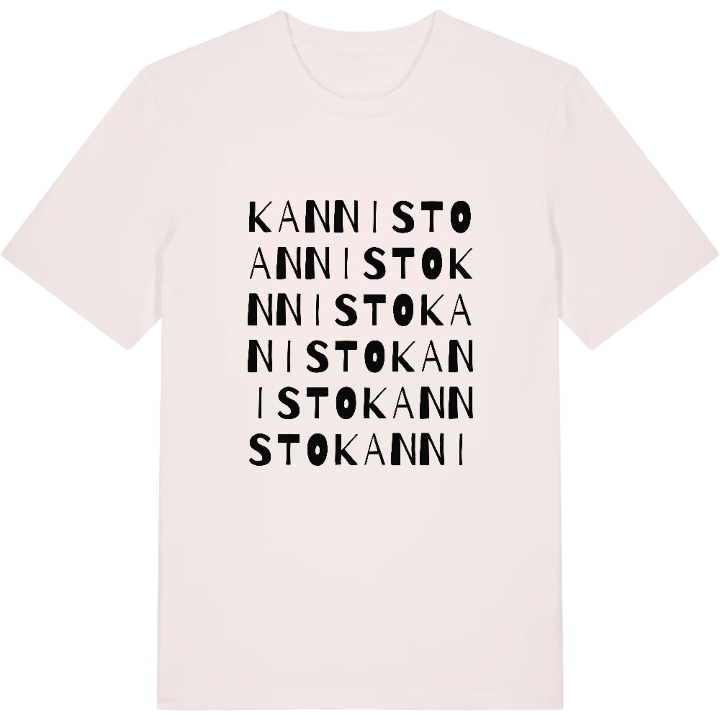 Kannisto wordplay t-shirt – t-shirt from PinShirt