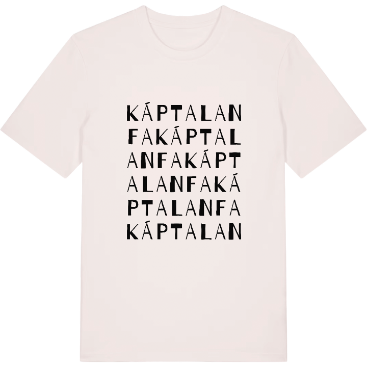 Káptalanfa wordplay t-shirt – t-shirt from PinShirt