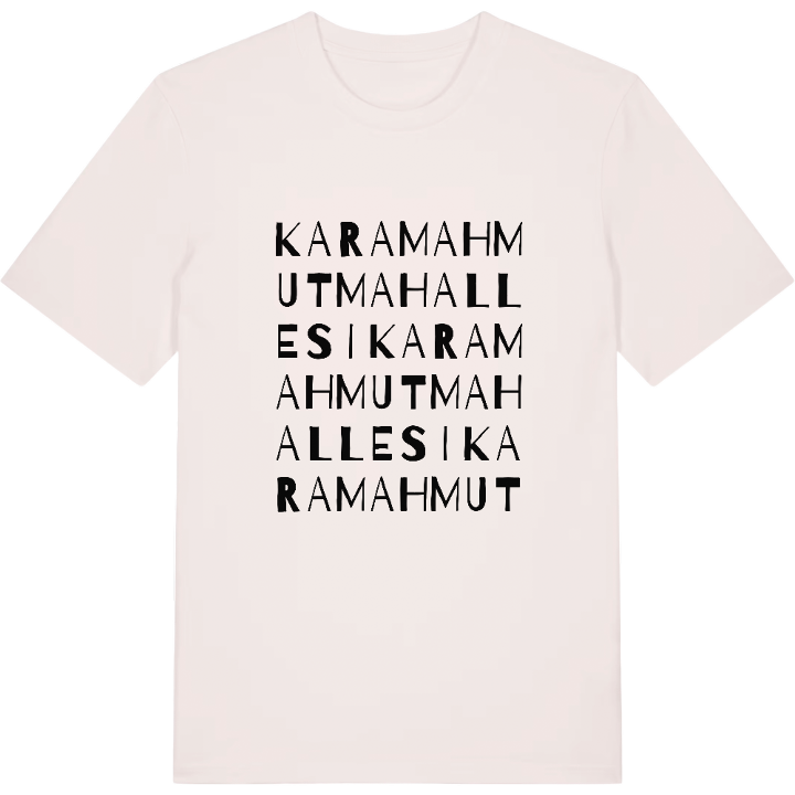 Karamahmut Mahallesi wordplay t-shirt – t-shirt from PinShirt
