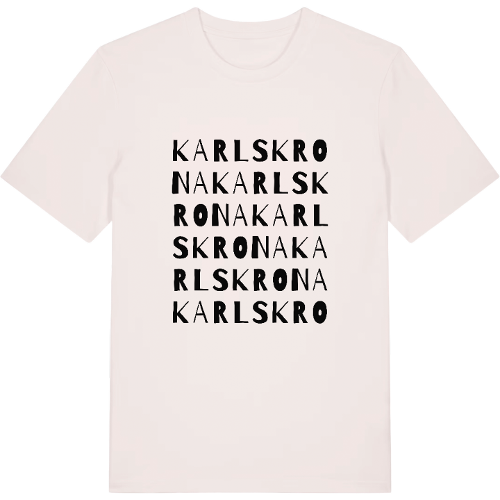 Karlskrona wordplay t-shirt – t-shirt from PinShirt