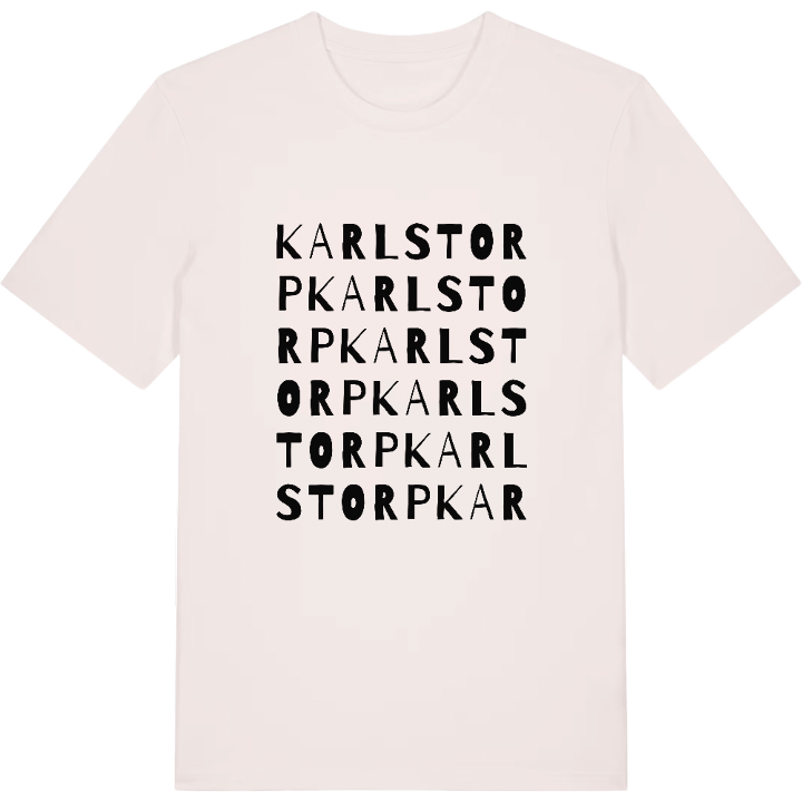 Karlstorp wordplay t-shirt – t-shirt from PinShirt