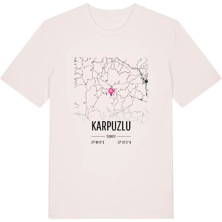 Karpuzlu map t-shirt – t-shirt from PinShirt