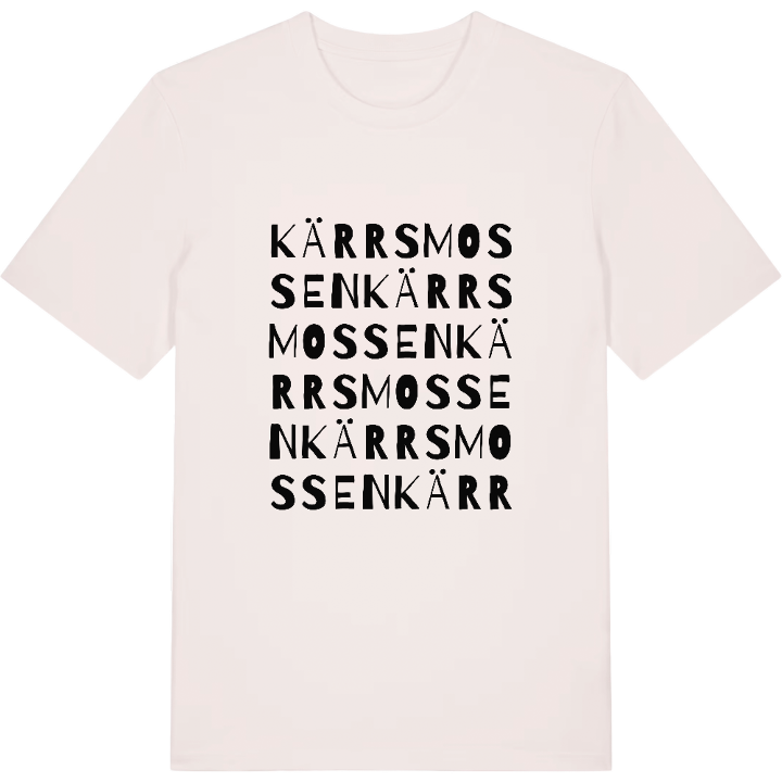 Kärrsmossen wordplay t-shirt – t-shirt from PinShirt