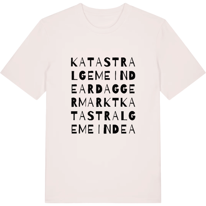 Katastralgemeinde Ardagger Markt wordplay t-shirt – t-shirt from PinShirt