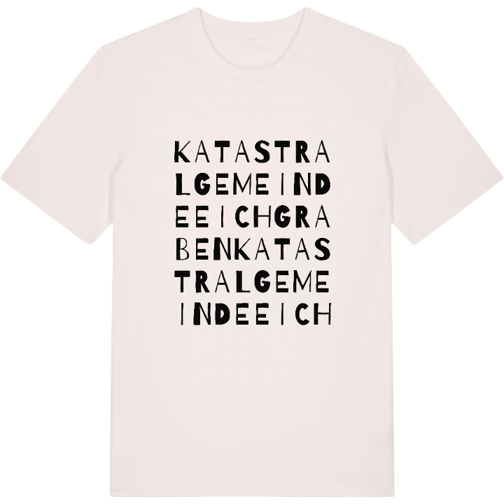 Katastralgemeinde Eichgraben wordplay t-shirt – t-shirt from PinShirt