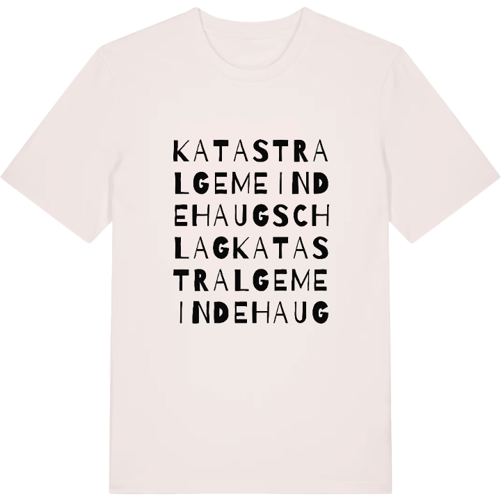Katastralgemeinde Haugschlag wordplay t-shirt – t-shirt from PinShirt
