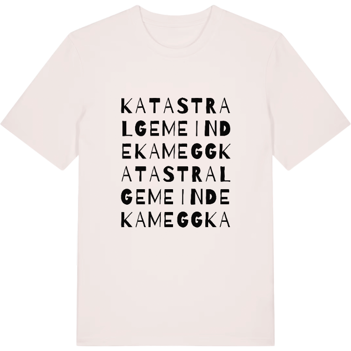 Katastralgemeinde Kamegg wordplay t-shirt – t-shirt from PinShirt
