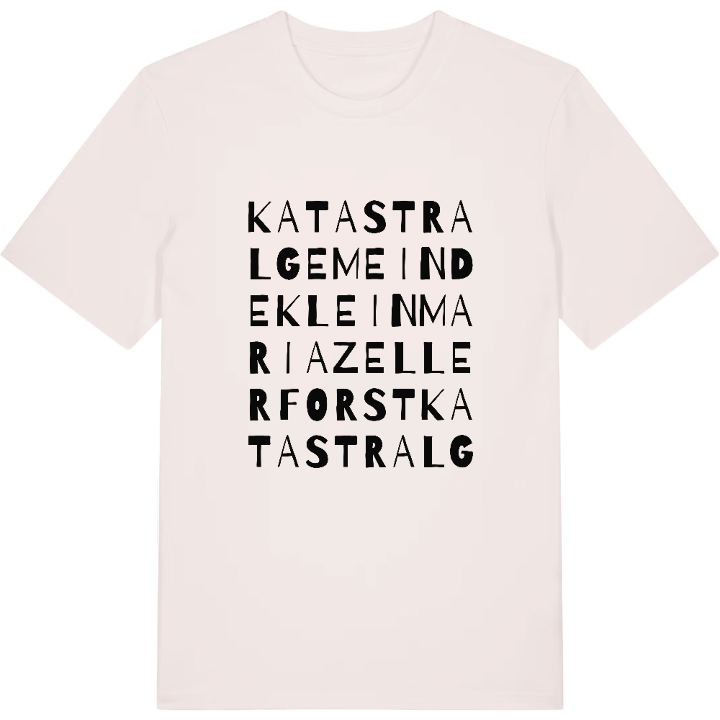 Katastralgemeinde Kleinmariazellerforst wordplay t-shirt – t-shirt from PinShirt