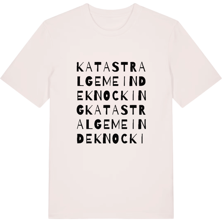 Katastralgemeinde Knocking wordplay t-shirt – t-shirt from PinShirt