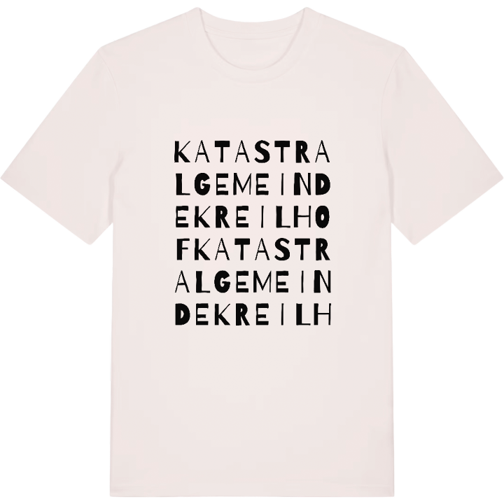 Katastralgemeinde Kreilhof wordplay t-shirt – t-shirt from PinShirt