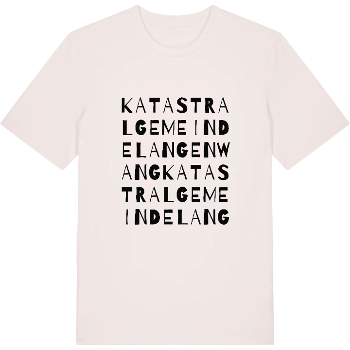 Katastralgemeinde Langenwang wordplay t-shirt – t-shirt from PinShirt
