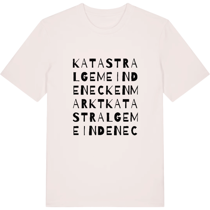 Katastralgemeinde Neckenmarkt wordplay t-shirt – t-shirt from PinShirt