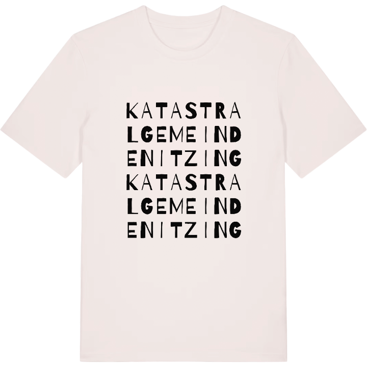Katastralgemeinde Nitzing wordplay t-shirt – t-shirt from PinShirt