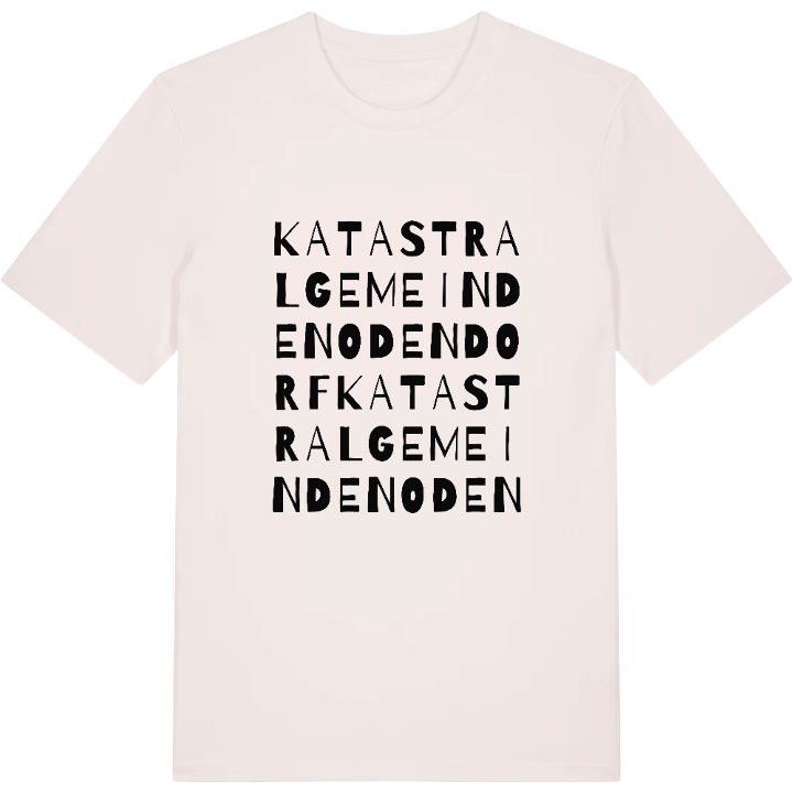 Katastralgemeinde Nodendorf wordplay t-shirt – t-shirt from PinShirt