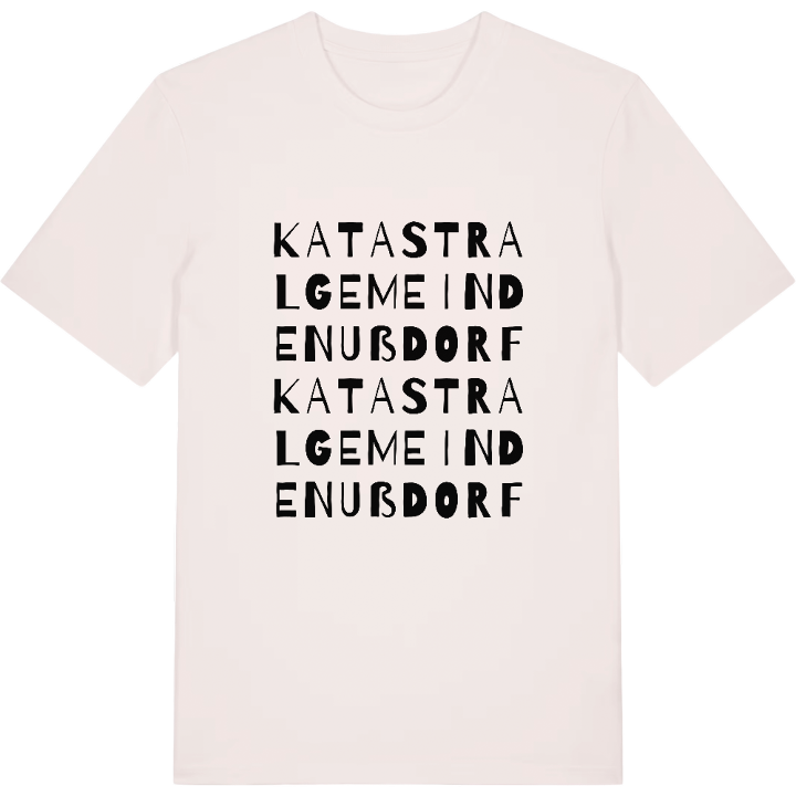 Katastralgemeinde Nußdorf wordplay t-shirt – t-shirt from PinShirt