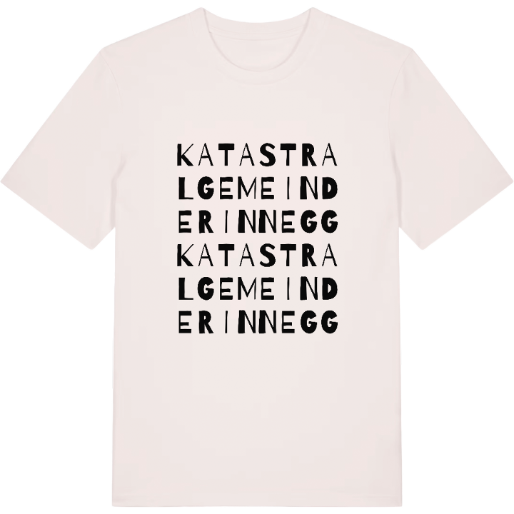 Katastralgemeinde Rinnegg wordplay t-shirt – t-shirt from PinShirt