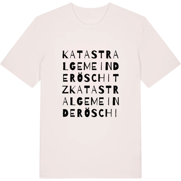 Katastralgemeinde Röschitz wordplay t-shirt – t-shirt from PinShirt