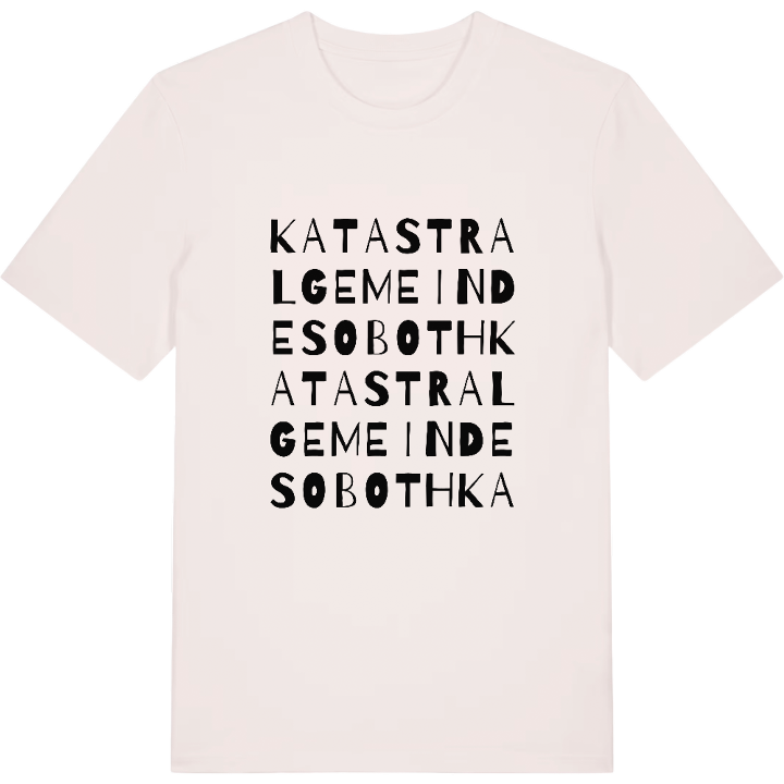 Katastralgemeinde Soboth wordplay t-shirt – t-shirt from PinShirt