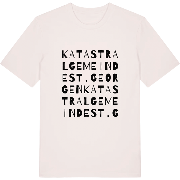 Katastralgemeinde St. Georgen wordplay t-shirt – t-shirt from PinShirt