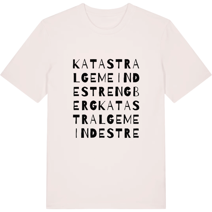 Katastralgemeinde Strengberg wordplay t-shirt – t-shirt from PinShirt