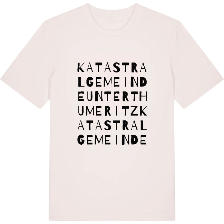 Katastralgemeinde Unterthumeritz wordplay t-shirt – t-shirt from PinShirt